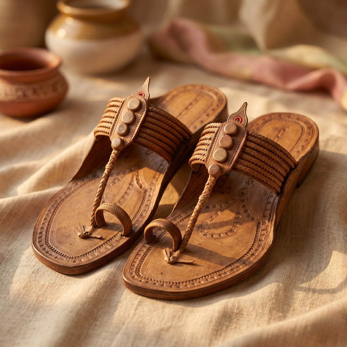 7 Veni Kolhapuri  Chappal